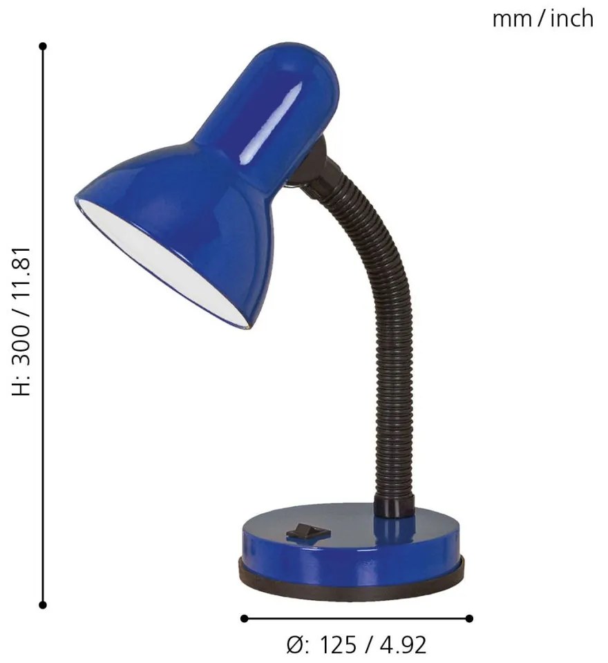 Eglo Basic 9232 íróasztali lámpa, 1x40W E27
