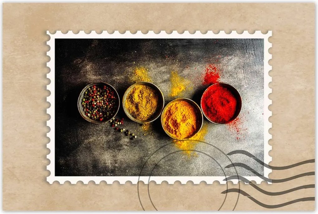 Poszterek 60x40 Fűszerek a természetből Természet