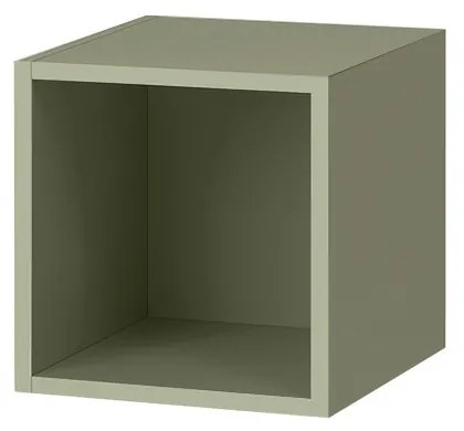 Boxie nyitott fali szekrény 40x40x37 cm zöld