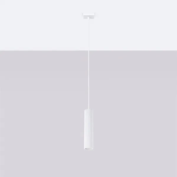 Brilagi - Csillár zsinóron CRESTO 1xGU10/10W/230V fehér