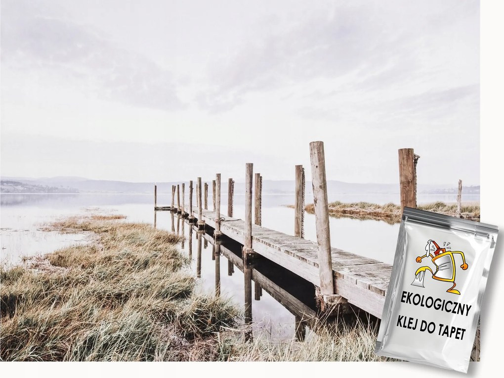 Fotótapéta Flizelina Tájkép Természet Tó Híd Kilátás 150x105 ragasztó