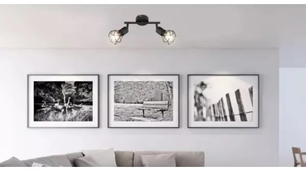 Globo 54802S-2 - Spotlámpa XARA 2xE14/40W/230V