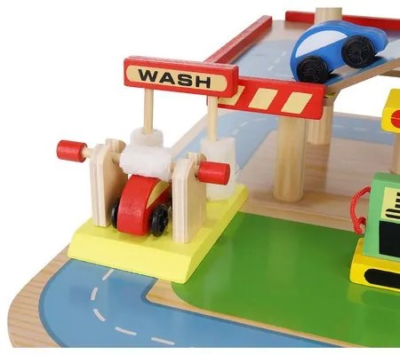 Parking garage - wooden 22446