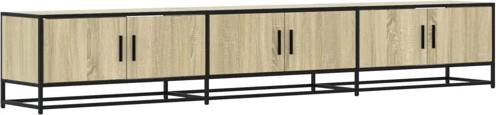 vidaXL sonoma tölgy színű szerelt fa TV-szekrény 240 x 35 x 41 cm