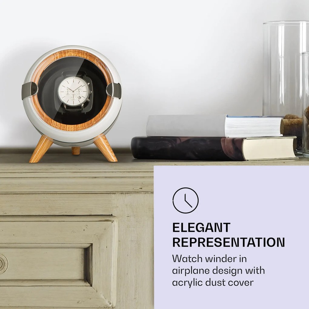 Klarstein Sindelfingen, mozgó óratartó, mozgás jobbra-balra, 1 óra