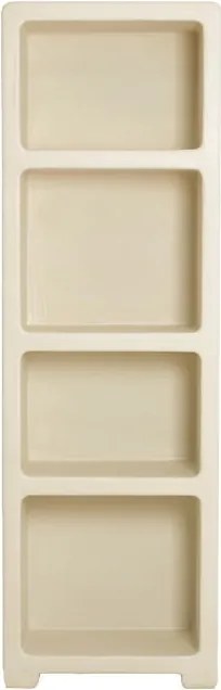 Bézs könyvespolc 60x190 cm Naluno – Light &amp; Living