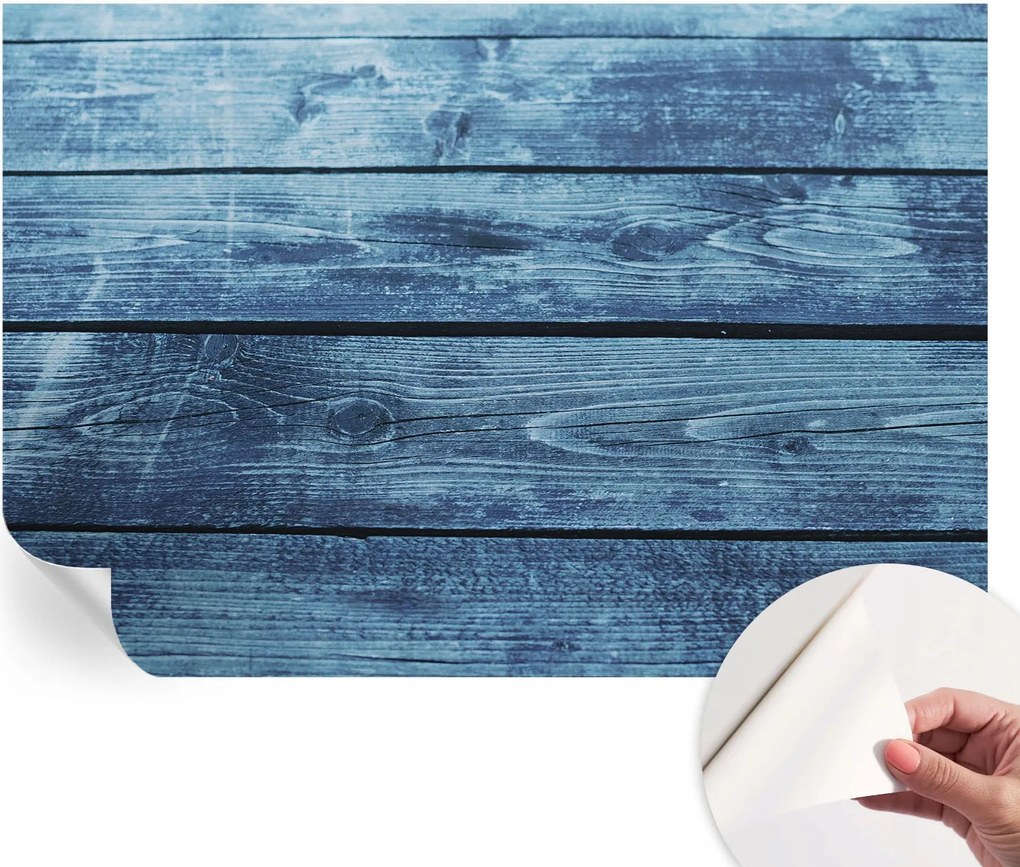 Mosható öntapadós fotótapéta étkezőbe Rusztikus padló 152x104 cm