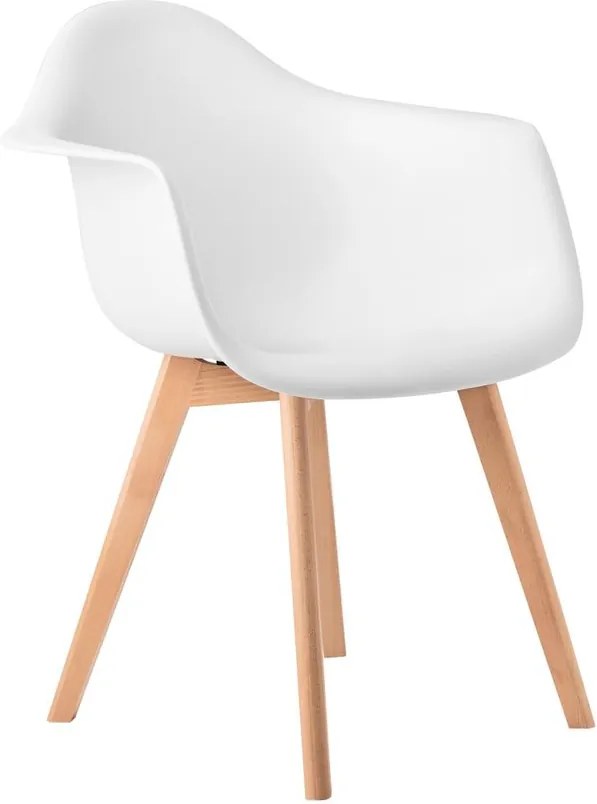 SEAT-OF-THE-ART karfás szék, fehér