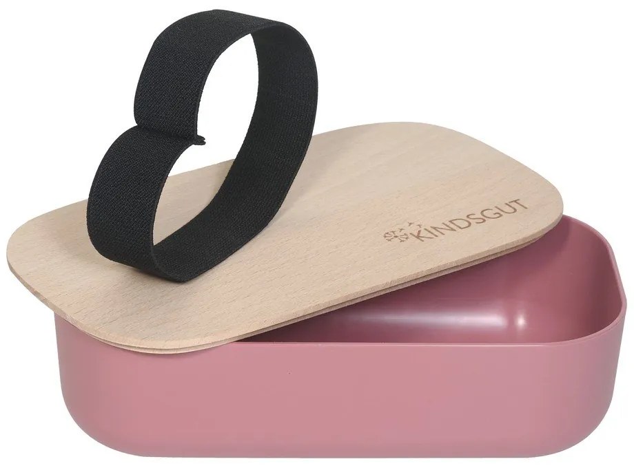 Gyerek uzsonnás doboz Dusky Pink – Kindsgut