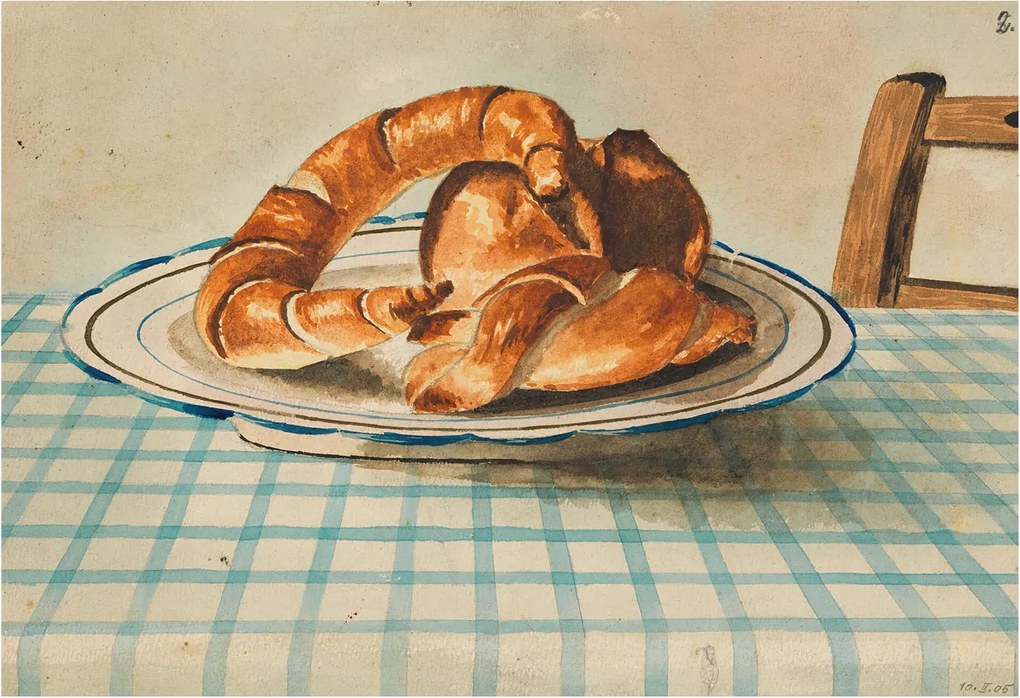 Design fotótapéta Flizelin falra Konyhai sütemények 152x104 Ragasztó