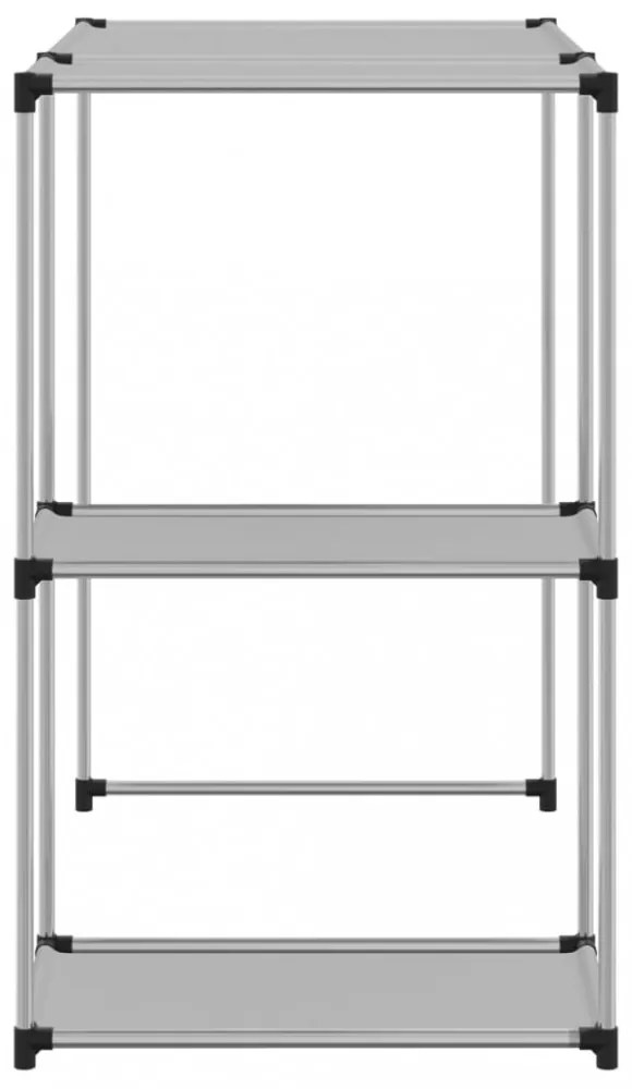 2 szintes szürke mosógép feletti tárolóállvány 87x55x90,5 cm