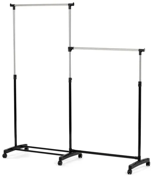 Fekete Műanyag Ruhafogas. GD-174 BK