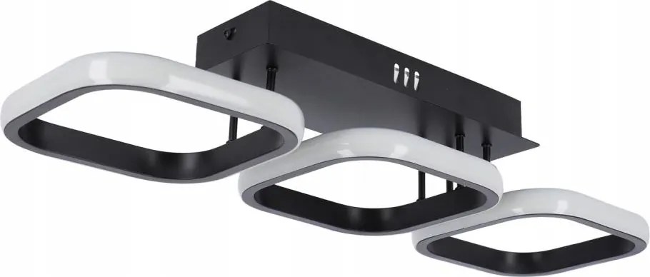 LED mennyezeti lámpatest LED/33W/230V fekete