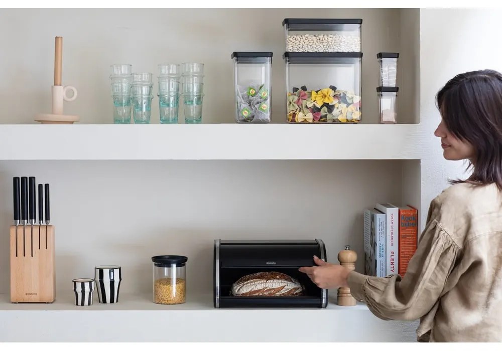 Acél kenyértartó Roll Top – Brabantia
