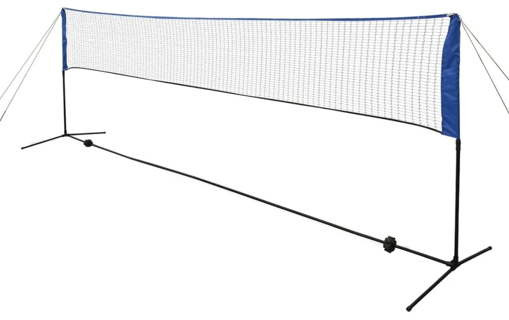 vidaXL 500 x 155 cm tollaslabda szett és háló