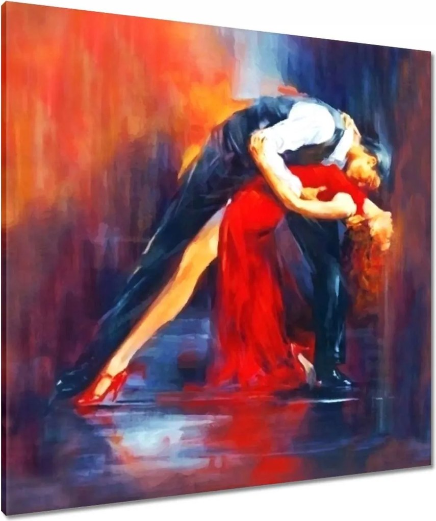 Vászonkép 80x80 Tango Nuevo Tánc pár