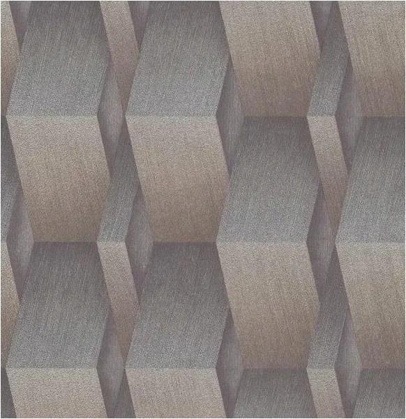 3d vinil tapéta geometrikus réz grafit fém flizelin