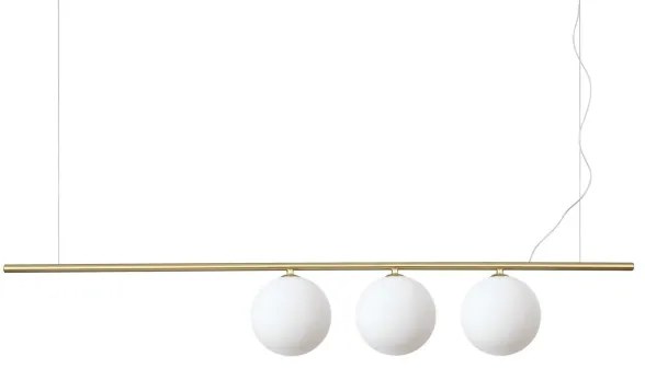 Ideal Lux - LED Csillár zsinóron PERLINE 3xG9/3W/230V arany