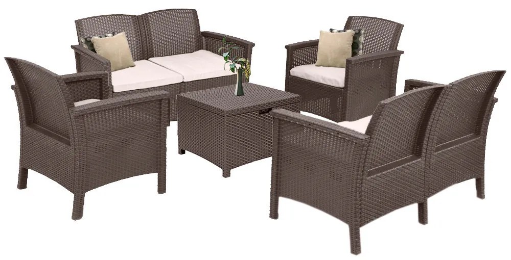 Venus Big 6 személyes kerti bútor garnitúra