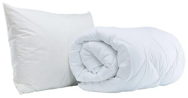 HOMA antiallergén szett fehér - egészéves paplan 140x200 cm és párna 70x90 cm