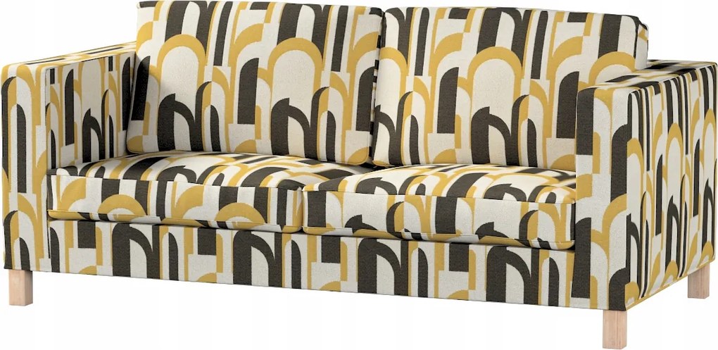 Karlanda kinyitható kanapé huzat, rövid, Ikea, narancssárga