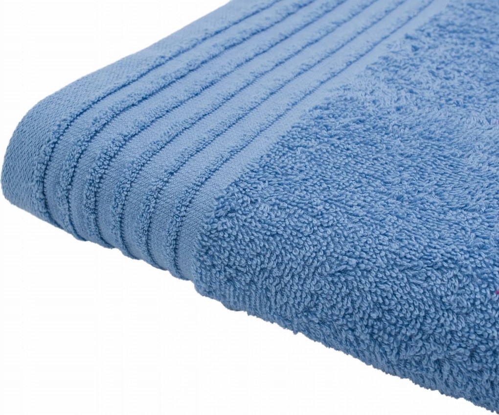 Hamburg fürdőlepedő, 70x140cm, kék