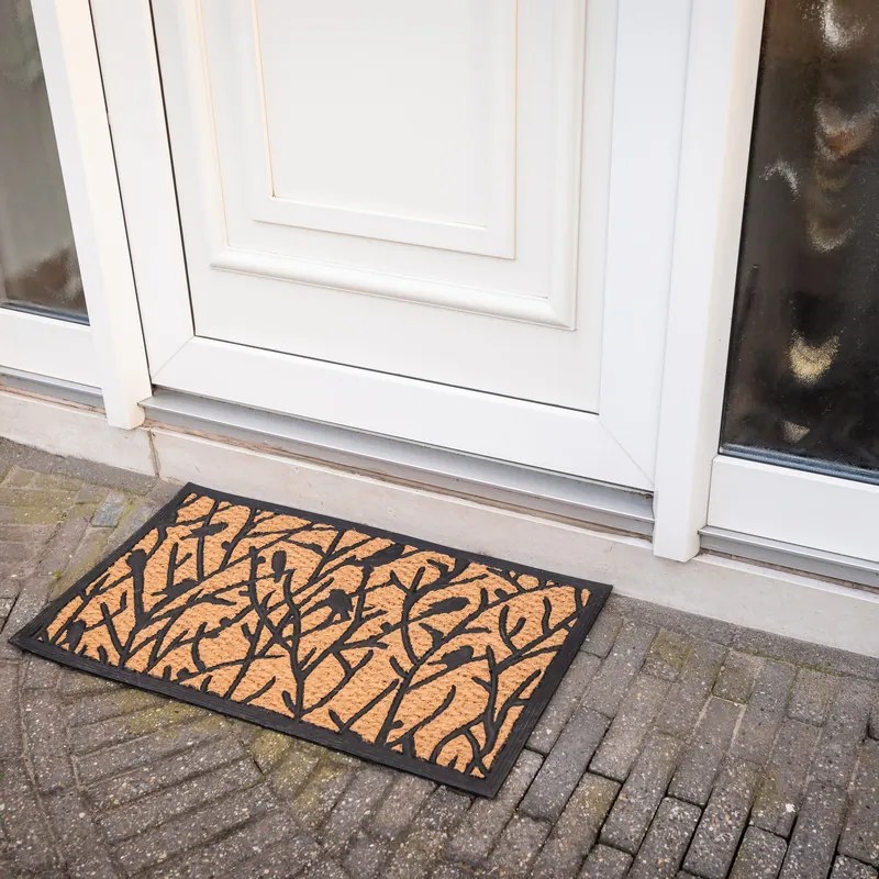 Madaras gumi és kókuszrost lábtörlő, 75 x 45 cm