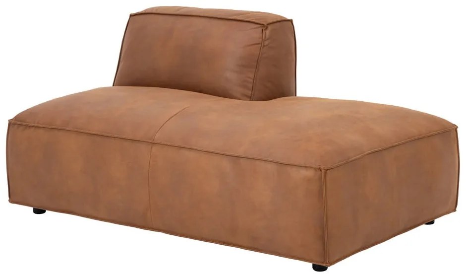 Konyakbarna kanapé modul (bal oldali) Fairfield Kentucky – Bonami Selection