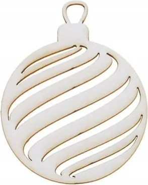 10 db áttört karácsonyi Bomba