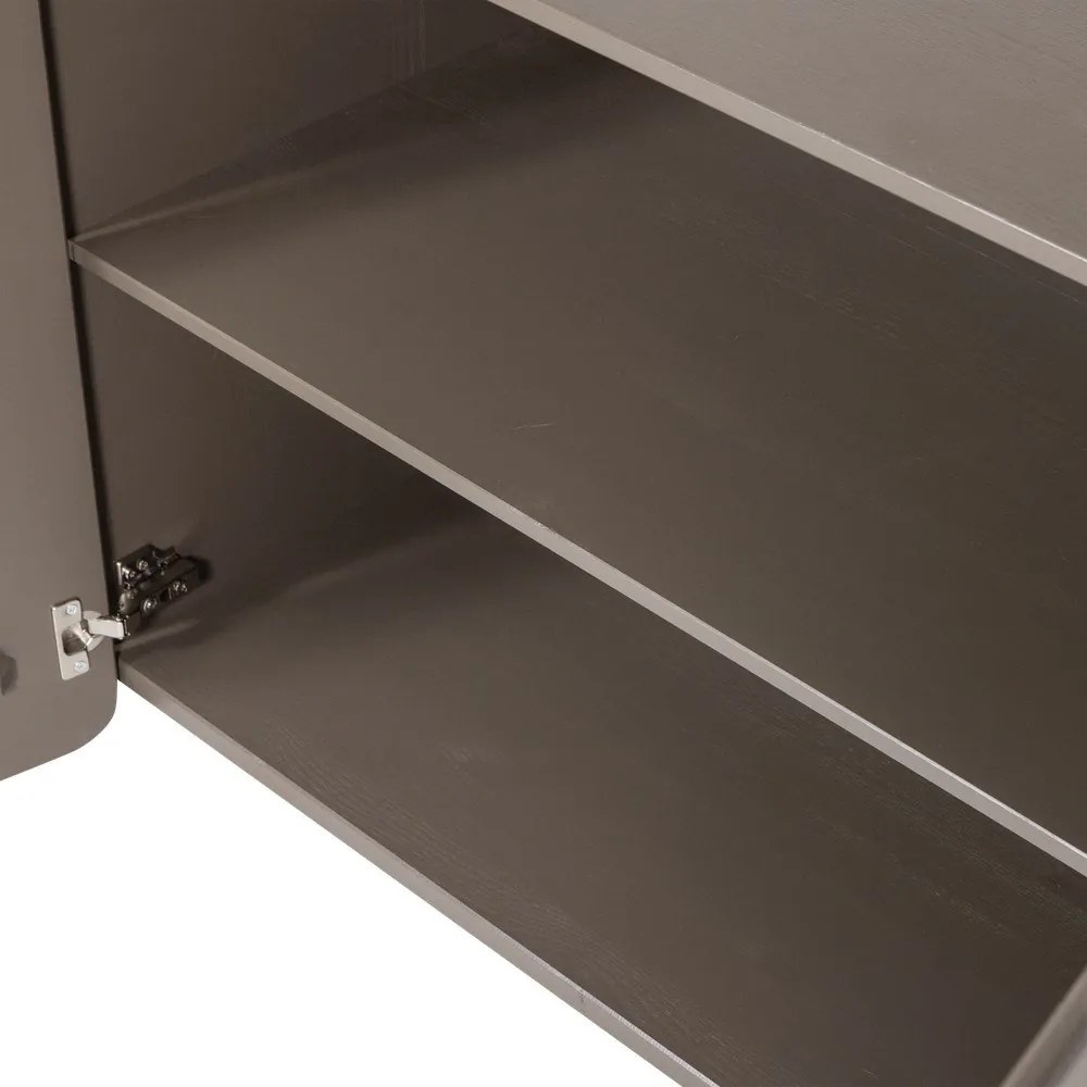 Barna borovi fenyő komód 200x85x45 cm Root – WOOOD