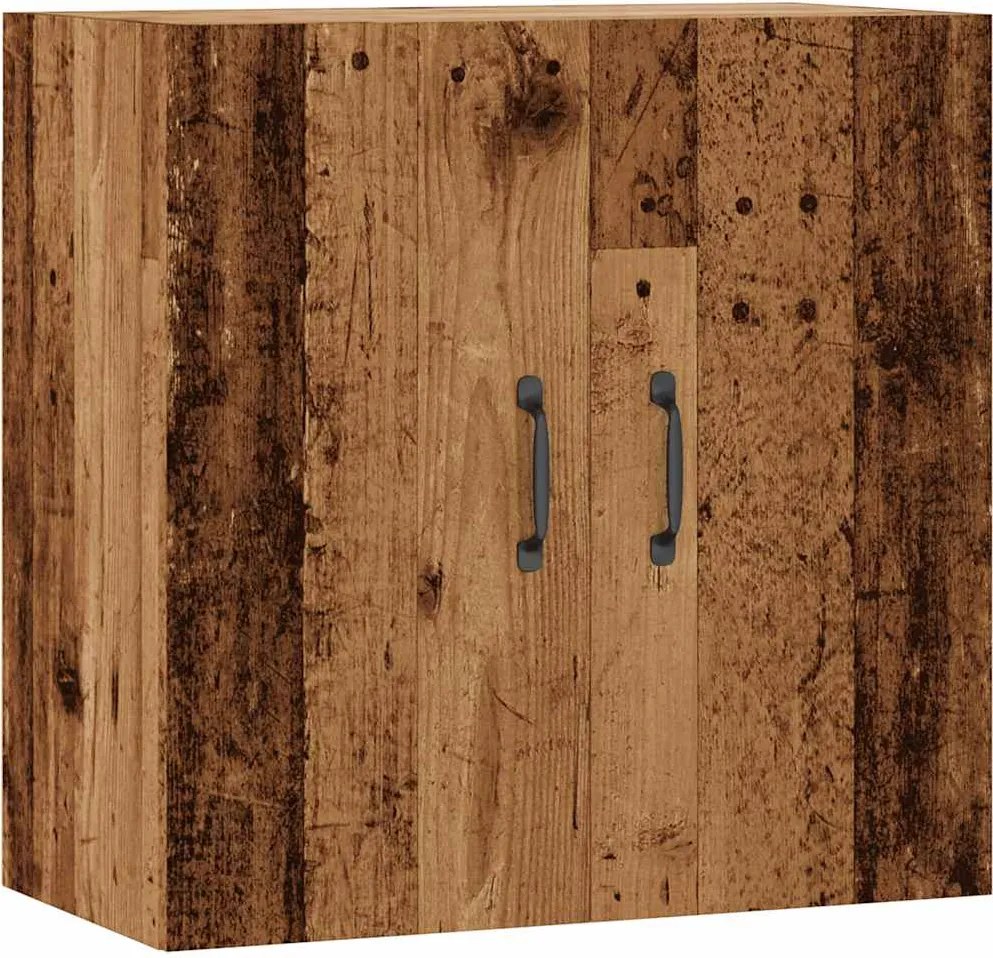 vidaXL antik fa színű szerelt fa faliszekrény 60 x 31 x 60 cm