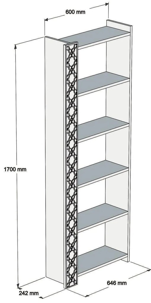 Regál Tobobi 1 (dió + sárga) . 1092853