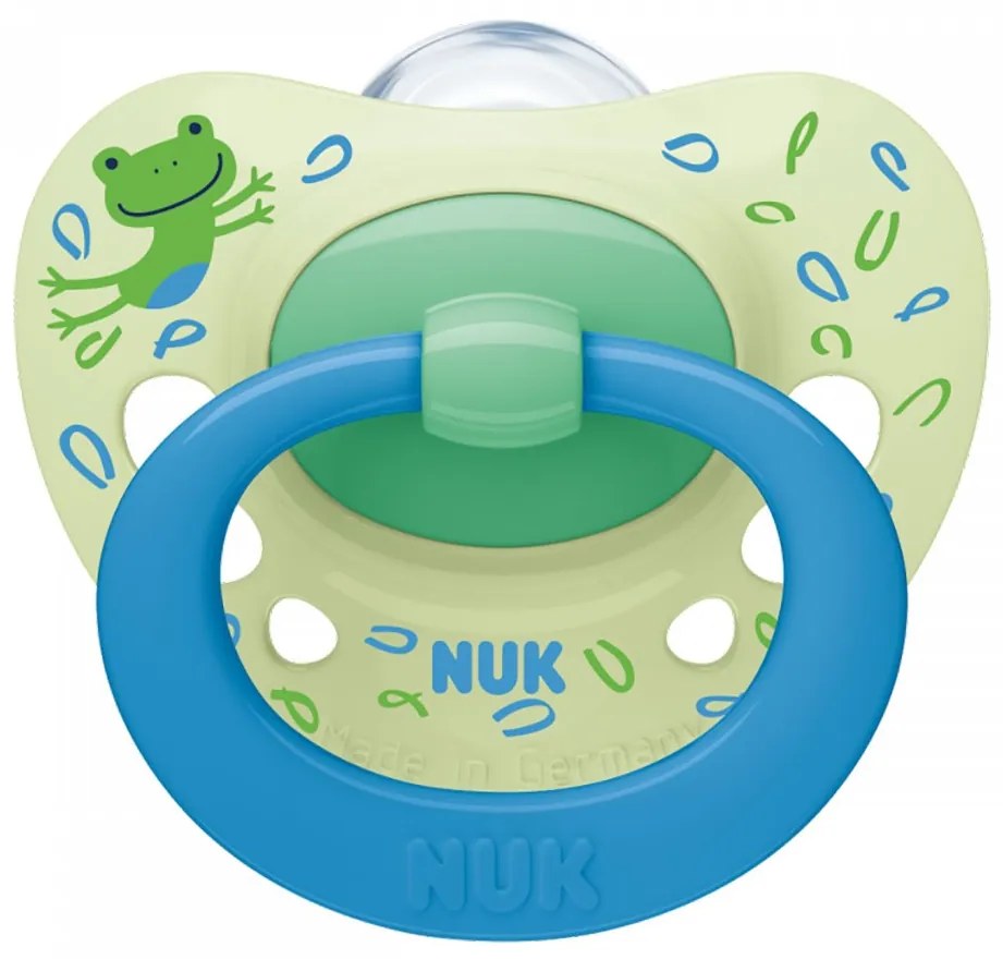 Baba cumi NUK Signature 6-18 h blue, vel. 6-18 m