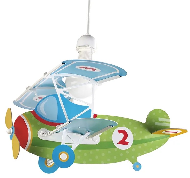 Dalber Dalber 54022 - Gyerek csillár BABY PLANES 1xE27/60W/230V PI116