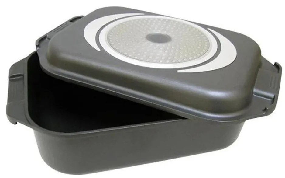 Indukciós sütőedény 2 az 1-ben TORO 9 l 42x25 cm fekete