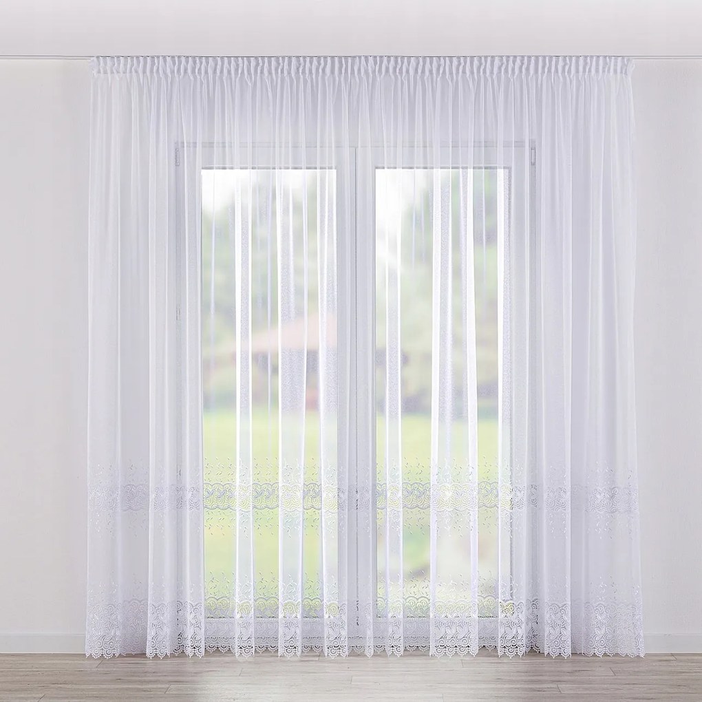 Kész Függöny szalag fátyol 300x245cm fehér