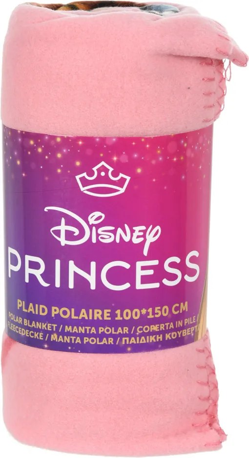 Disney Hercegnők Follow Your Dreams polár takaró 100x150cm