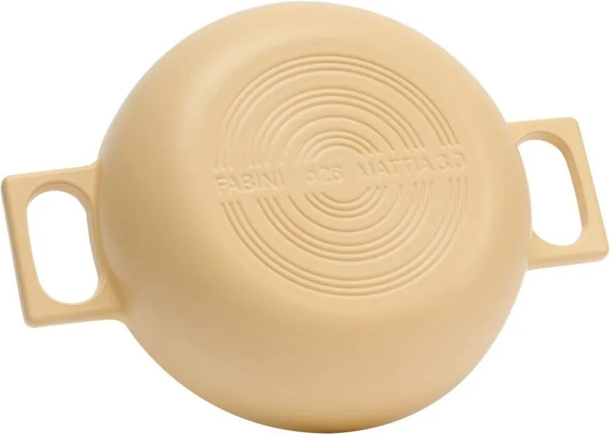 Öntöttvas serpenyő fedővel ø 26 cm tegame Mattia 3.0 – FABINI