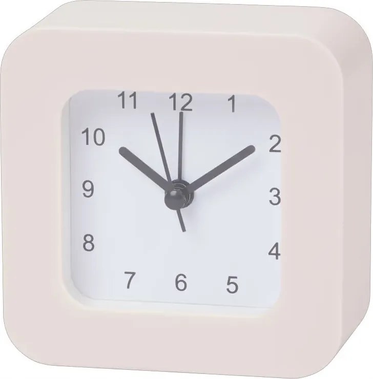 Kis Óra Ébresztőóra Rózsaszín Klasszikus Négyzet Akkumulátoros Karóra 9,2cm