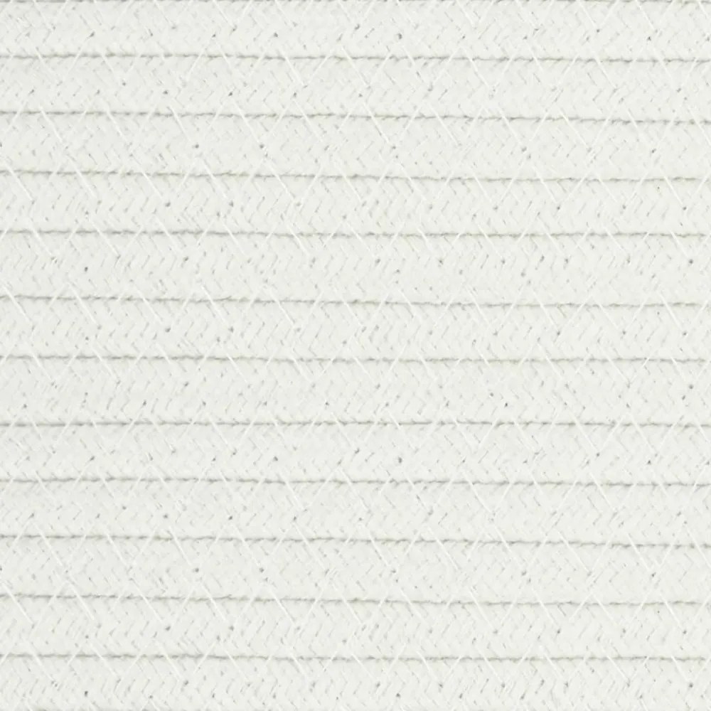 szürke-fehér pamut szennyeskosár Ø60 x 36 cm