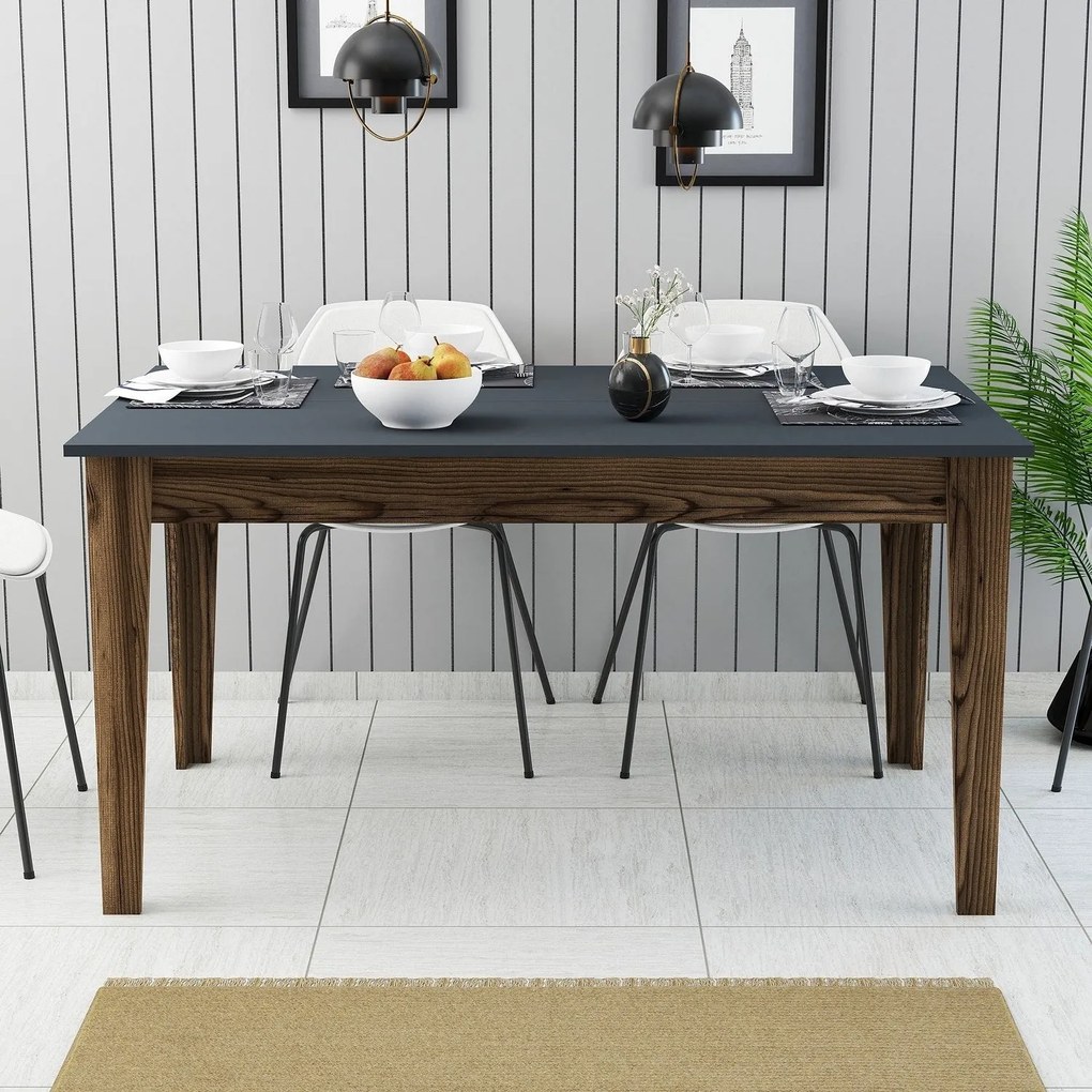 Étkező asztal Milan 513 - Walnut, Anthracite