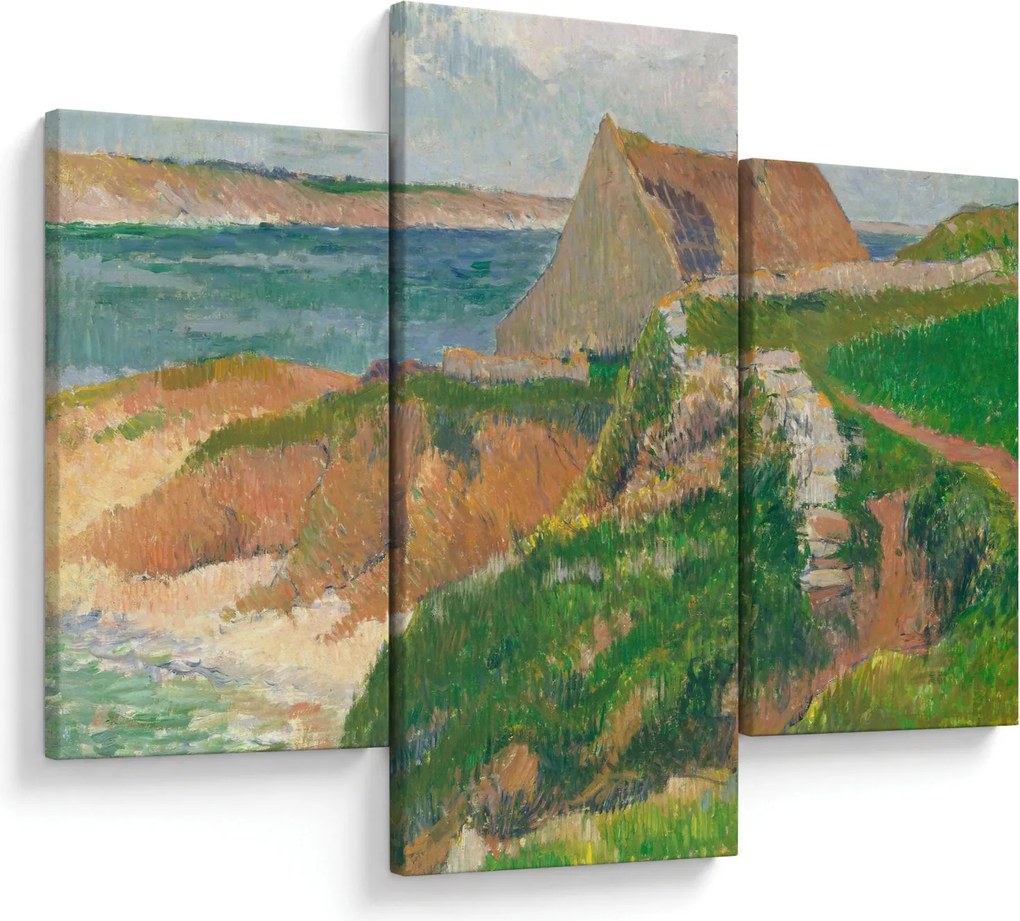 Kép - Henri Moret, The Island of Raguenez, Brittany, reprodukciók (90x60 cm)
