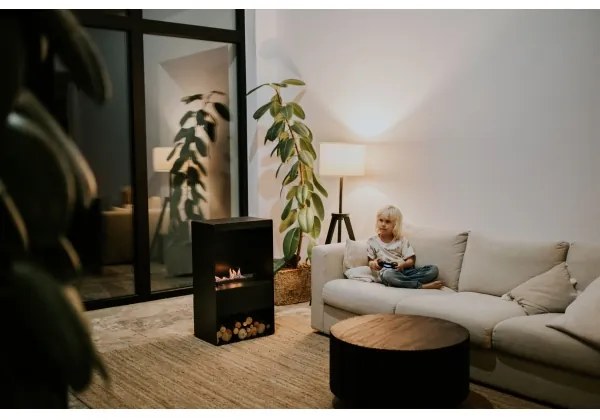 Planika Senso Stove BEV - BIO kandalló távirányítással 83,5x48 cm 2,5kW