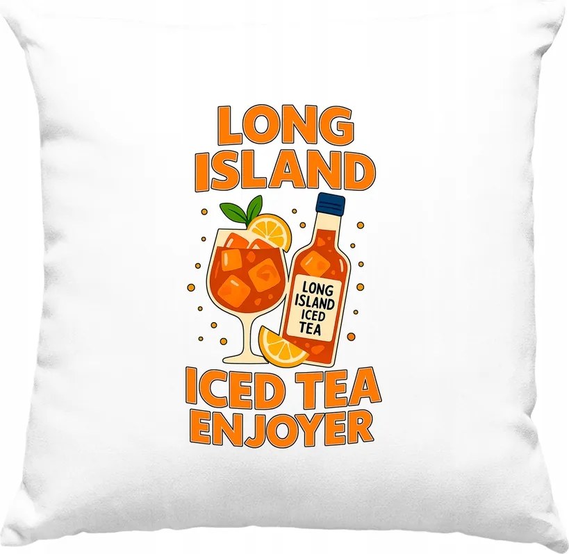 Párna long island iced tea enjoyer Fehér