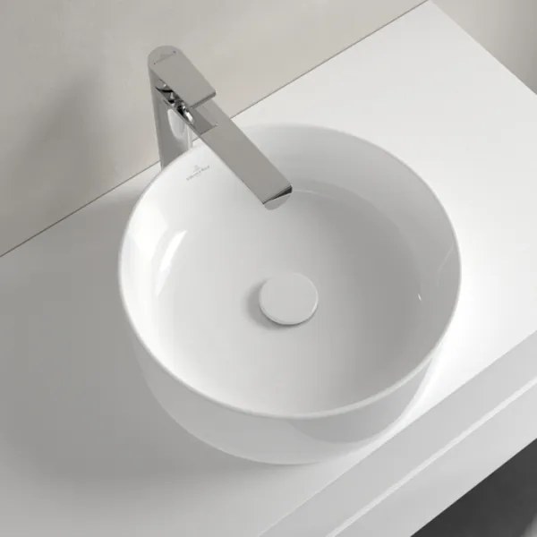 Villeroy & Boch 4A1840R1 - Ráülő mosdó COLLARO, átmérő 40 cm, kerámia/fehér