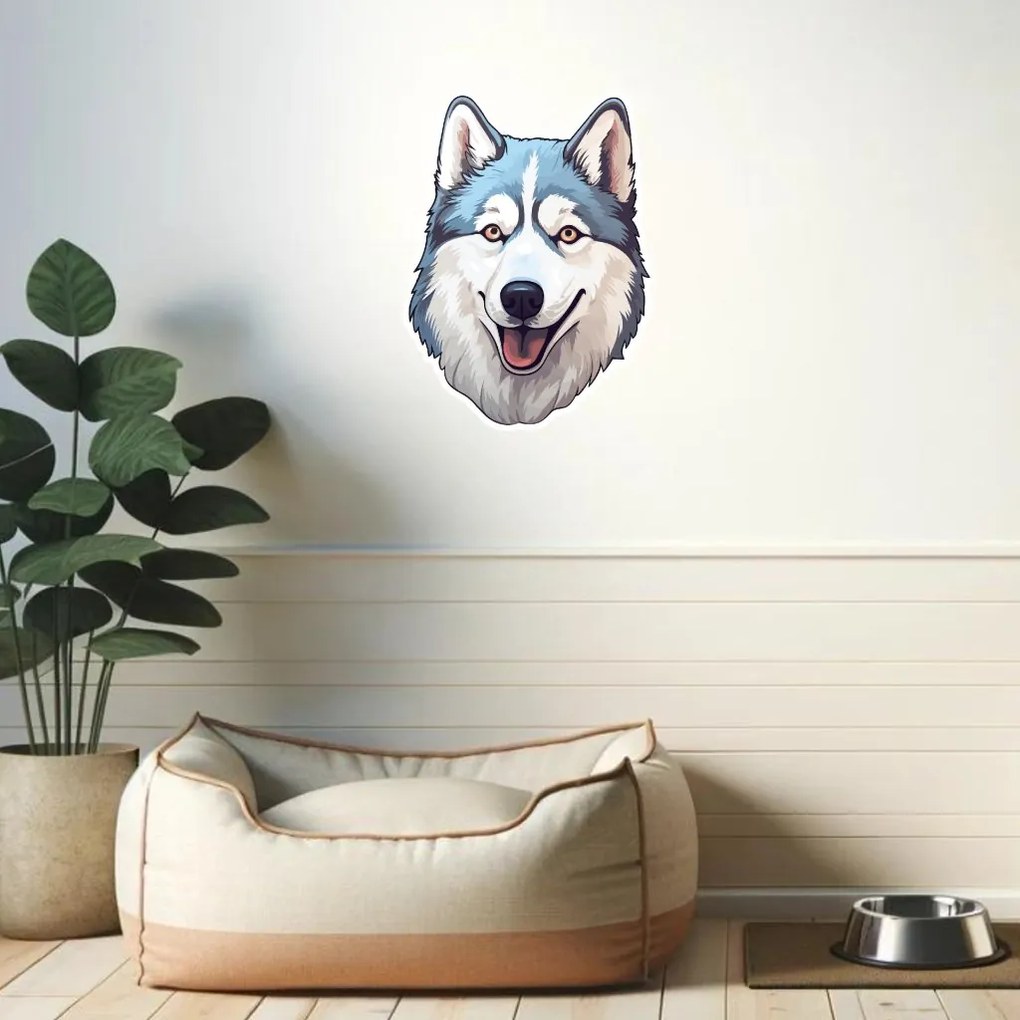 PIPPER. Matrica Husky Méret: 60cm