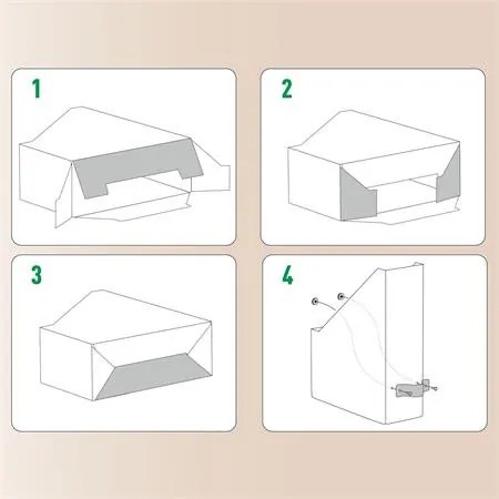 Iratpapucs, karton, 100 mm, LEITZ Puro, fekete (E24710095)