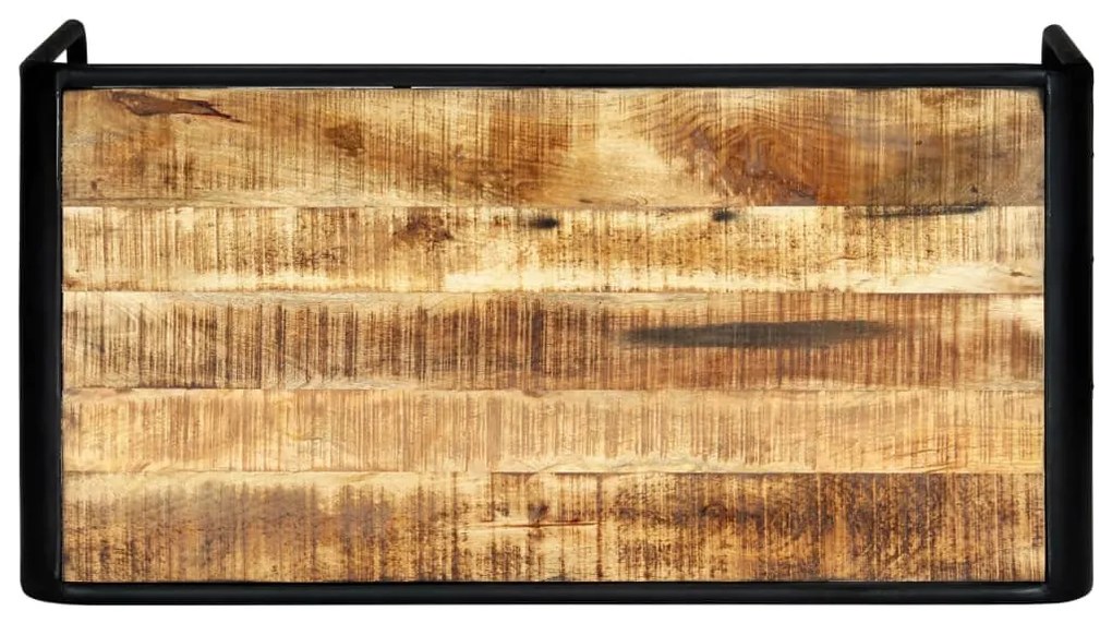 Tömör mangófa étkezőasztal 118 x 60 x 76 cm