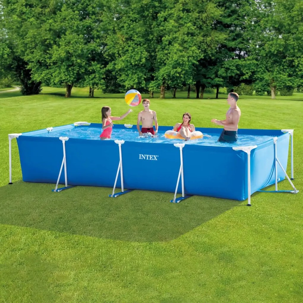 INTEX Metal Frame fémvázas medence 450 × 220 × 84 cm (28273)