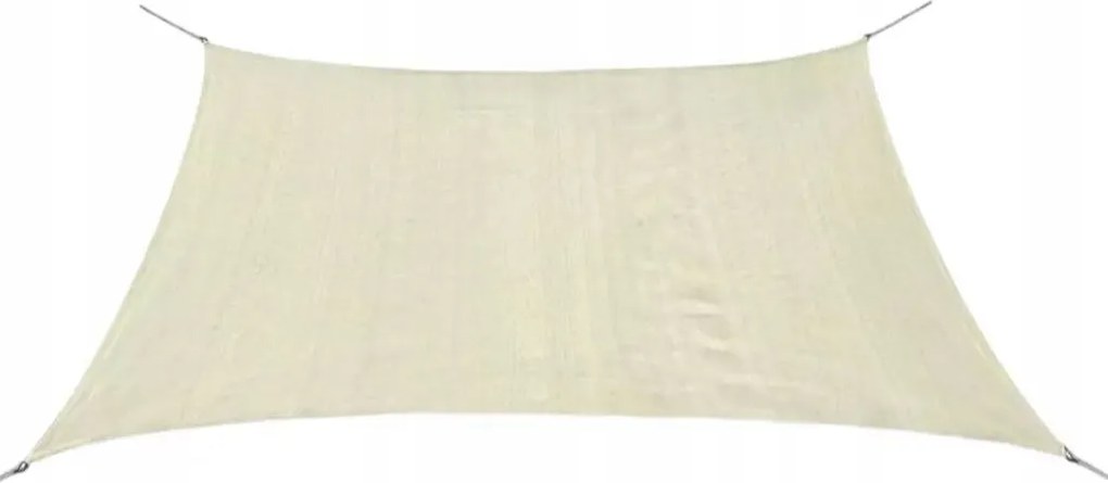 Kerti Vitorla Hdpe 3,6x3,6 m Krém